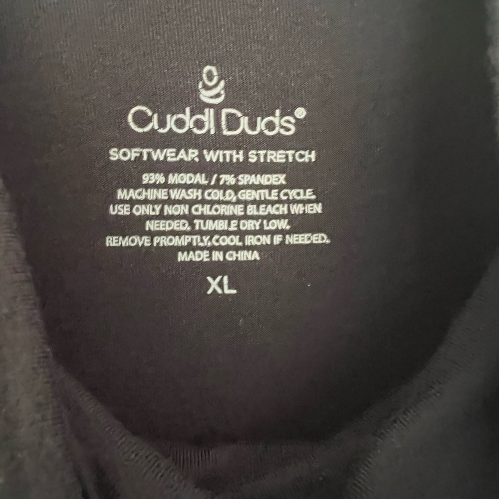Cuddl Duds Women's Softwear with Stretch Long Sleeve Cowl Tunic XL - Picture 4 of 4